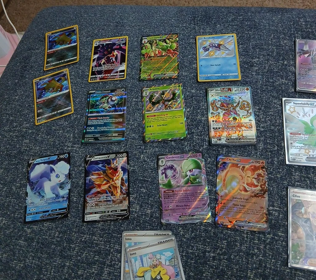 Assorted Pokemon Trading Cards