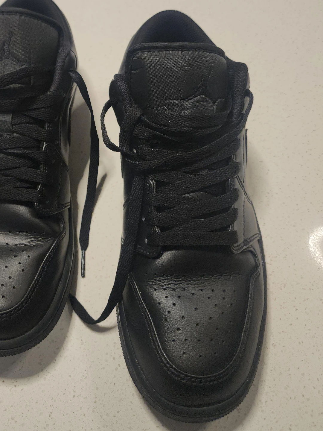 Air Jordan 1 Low Black Sneakers