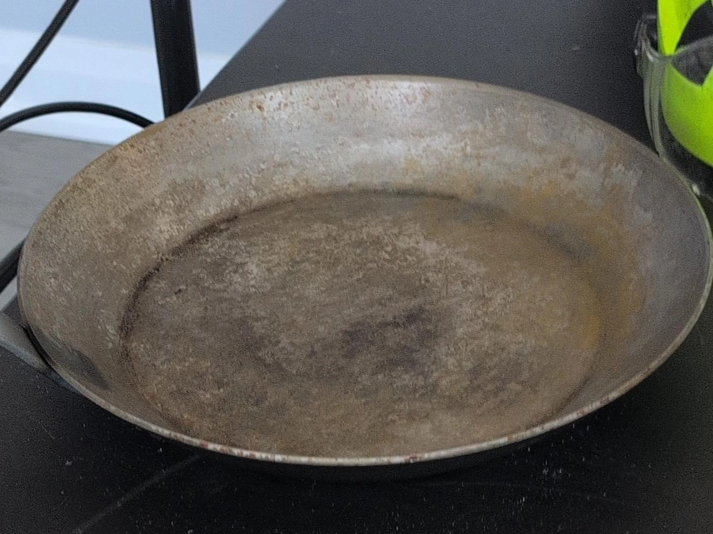 Vintage Steel Frying Pan