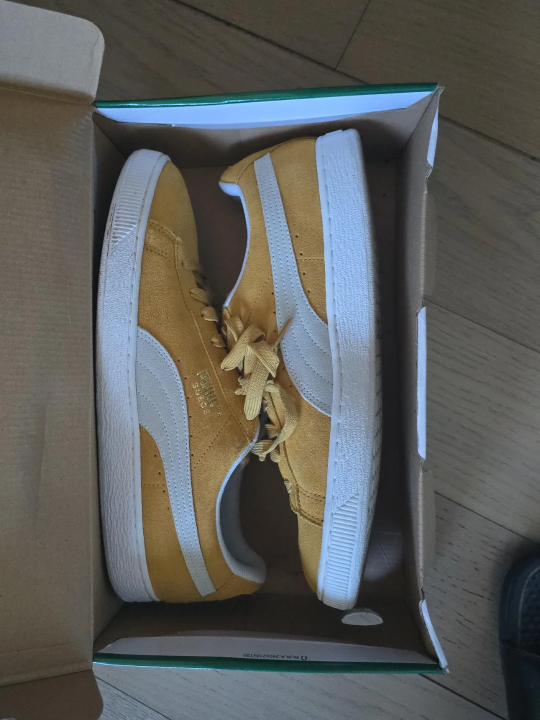 Puma Suede Classic Yellow Sneakers
