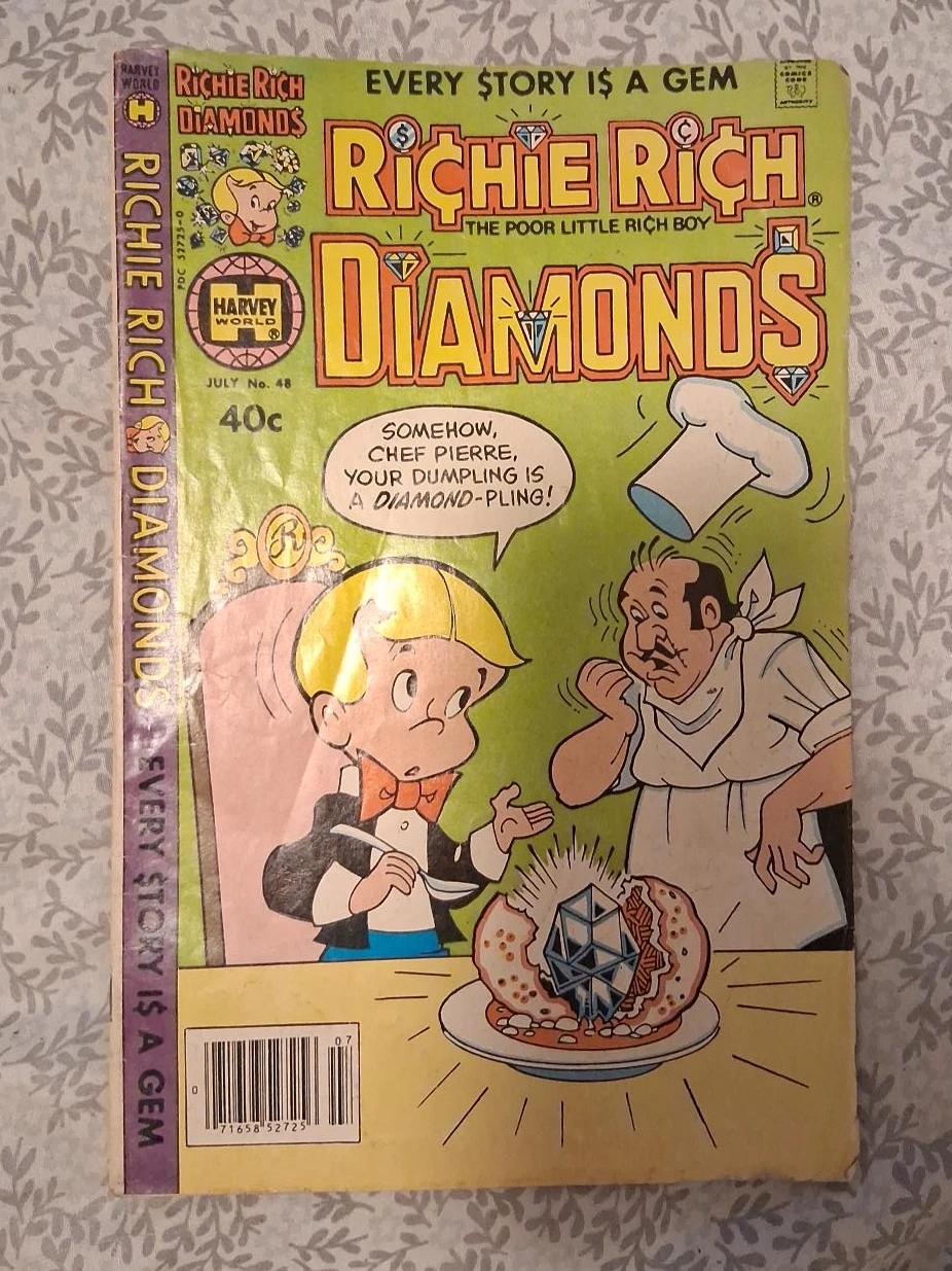 Richie Rich Diamonds Comic Book #48