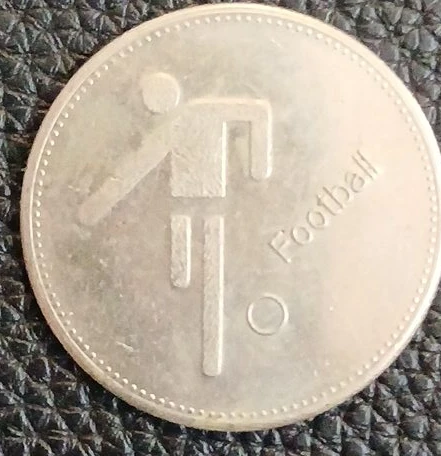Olympic Trust of Canada Football Coin