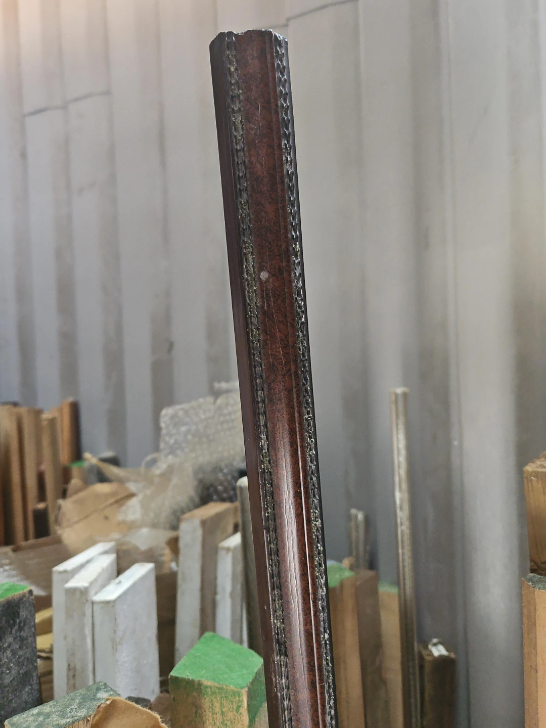 Picture Frame Moulding - Dark Wood Finish