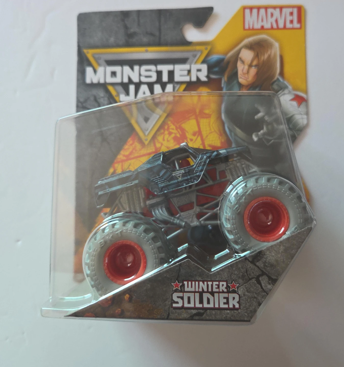 Monster Jam Winter Soldier Monster Truck Toy