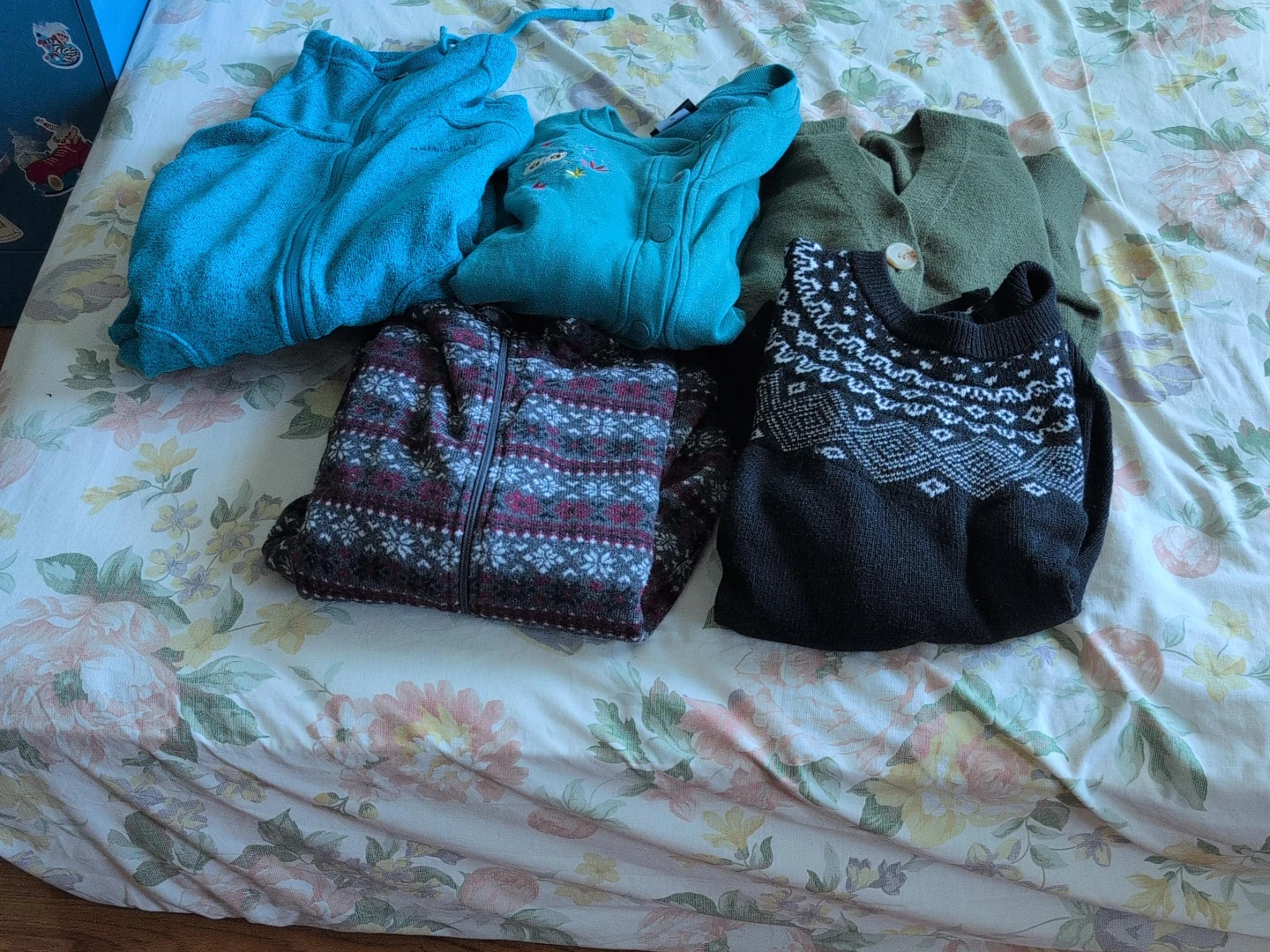 Lot of 5 Assorted Sweaters and Cardigans $5 each