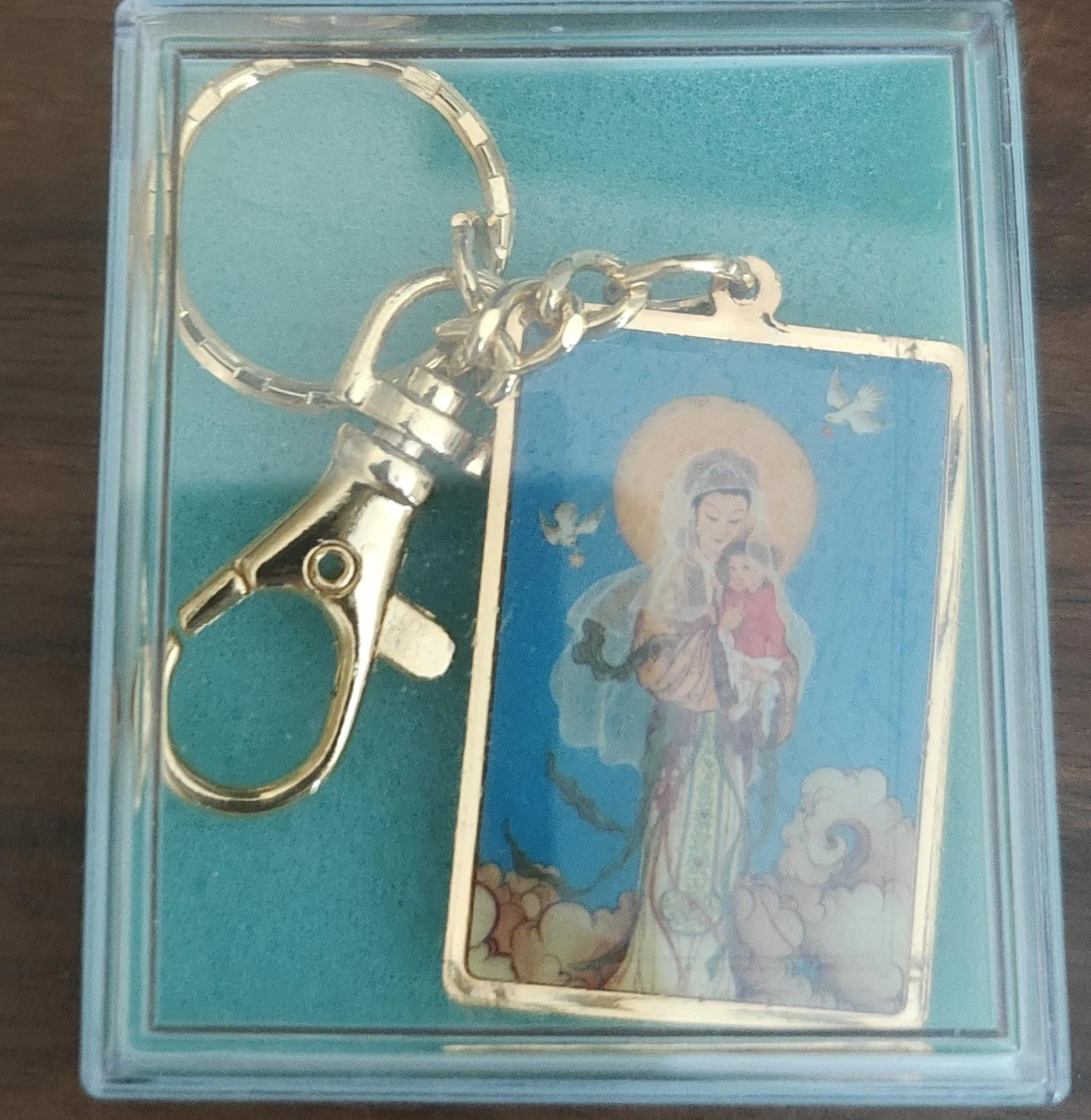 Our Lady of China Keychain
