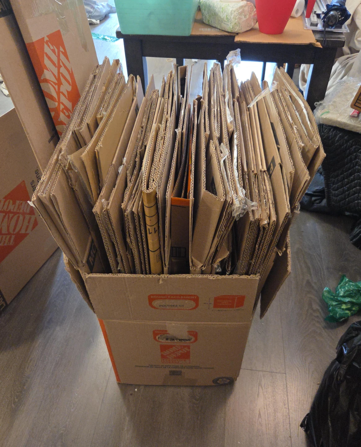 Home Depot Cardboard Boxes