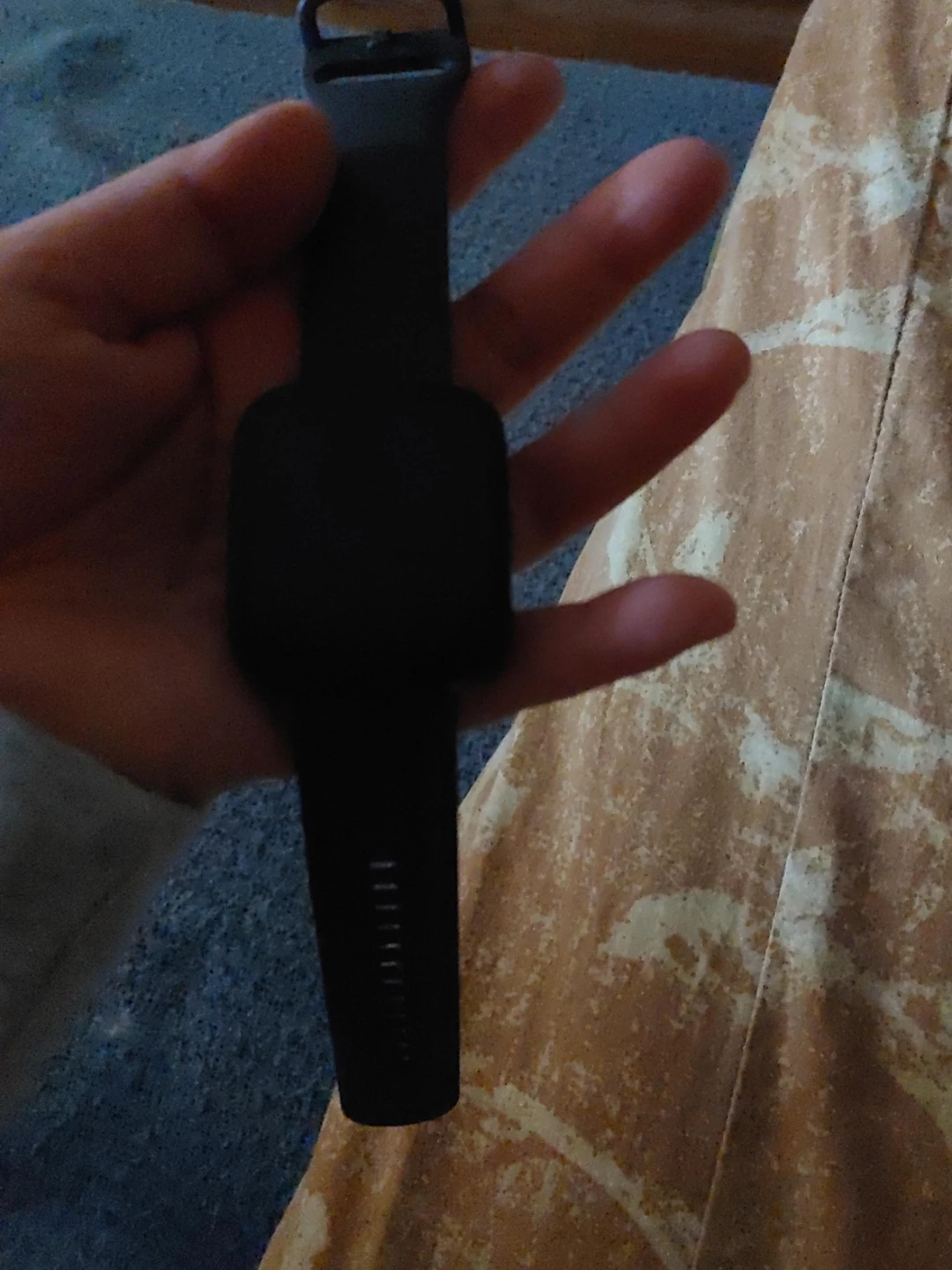 Black Fitness Tracker Band