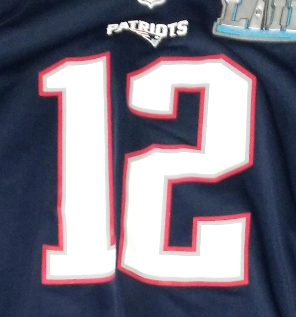 New England Patriots #12 Jersey