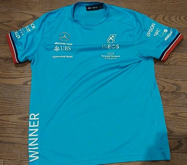 Mercedes-AMG Petronas F1 Team "GP Winners 1 2021" T-Shirt - photo 4