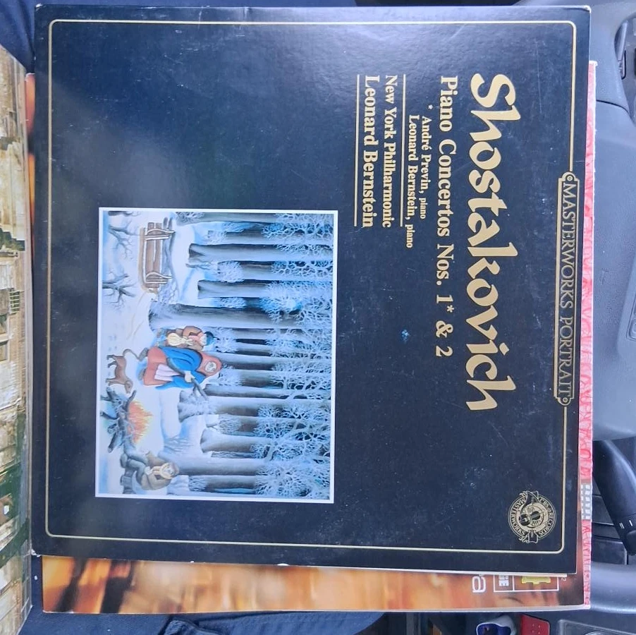 Shostakovich Piano Concertos Nos. 1 & 2 Vinyl Record