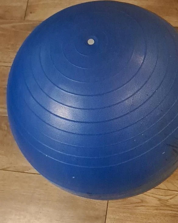 Blue Exercise Ball