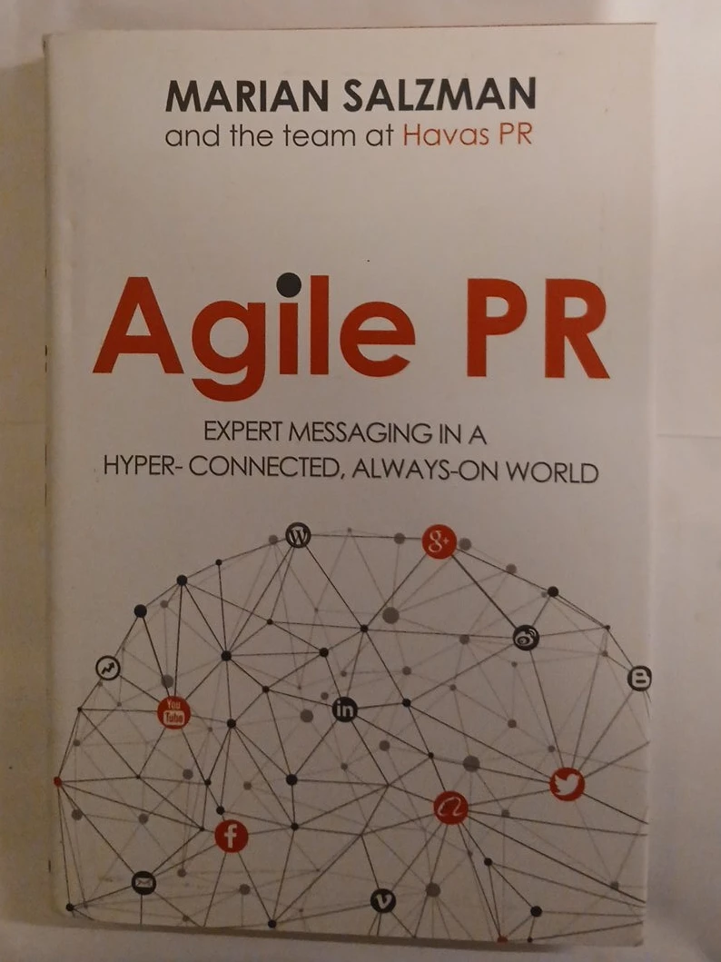 Agile PR by Marian Salzman FIRST EDITION BOOK