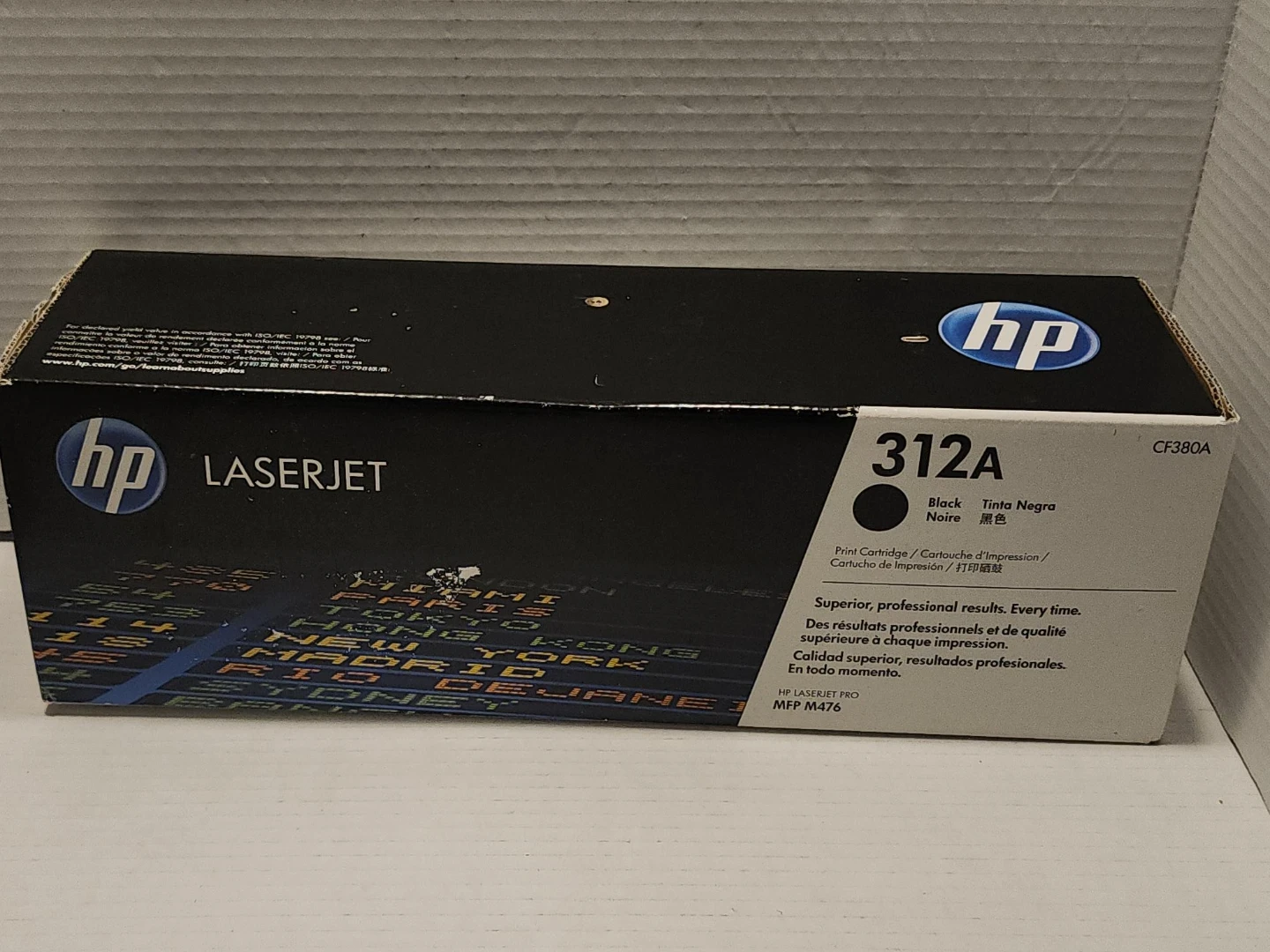 HP 312A (CF380A) Black Original LaserJet Toner Cartridge