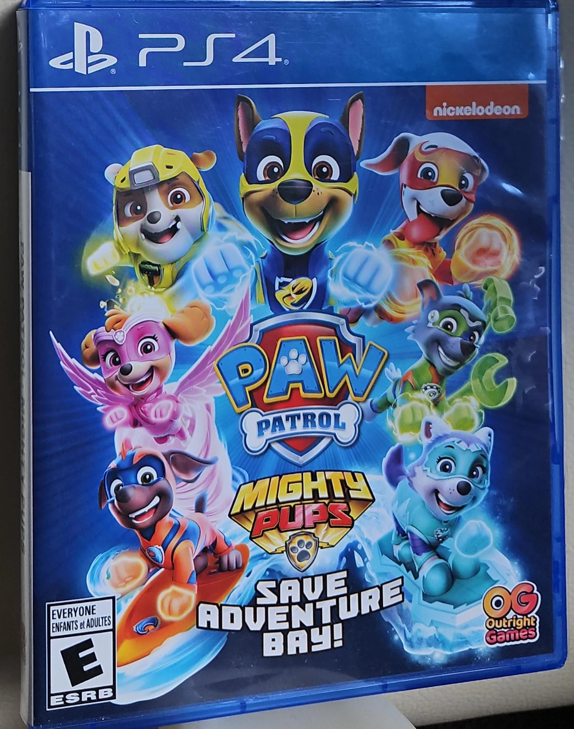 PAW Patrol Mighty Pups: Save Adventure Bay! PS4 Video Game  🌱
