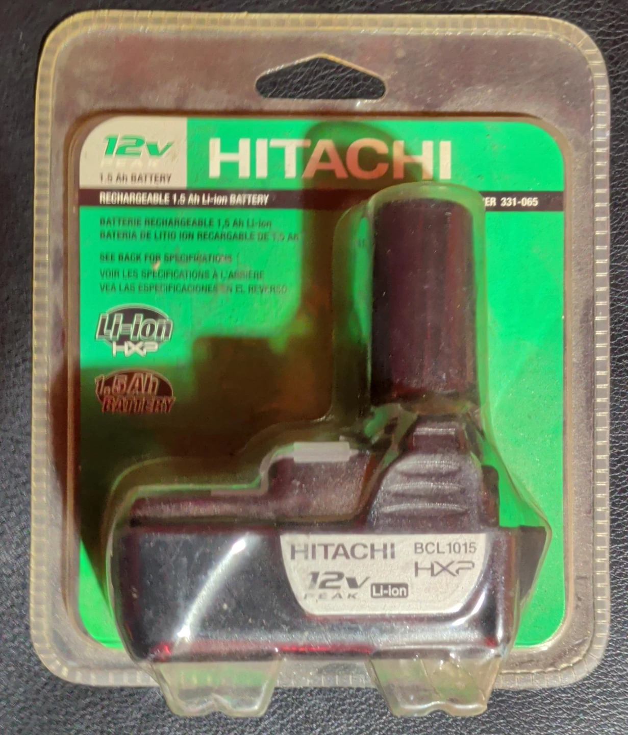 Hitachi 12V 1.5Ah Li-ion Battery BCL1015