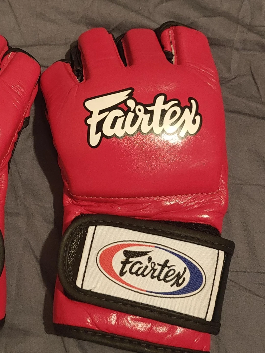 Fairtex FGV12 medium Red MMA Gloves 🥕 - photo 2