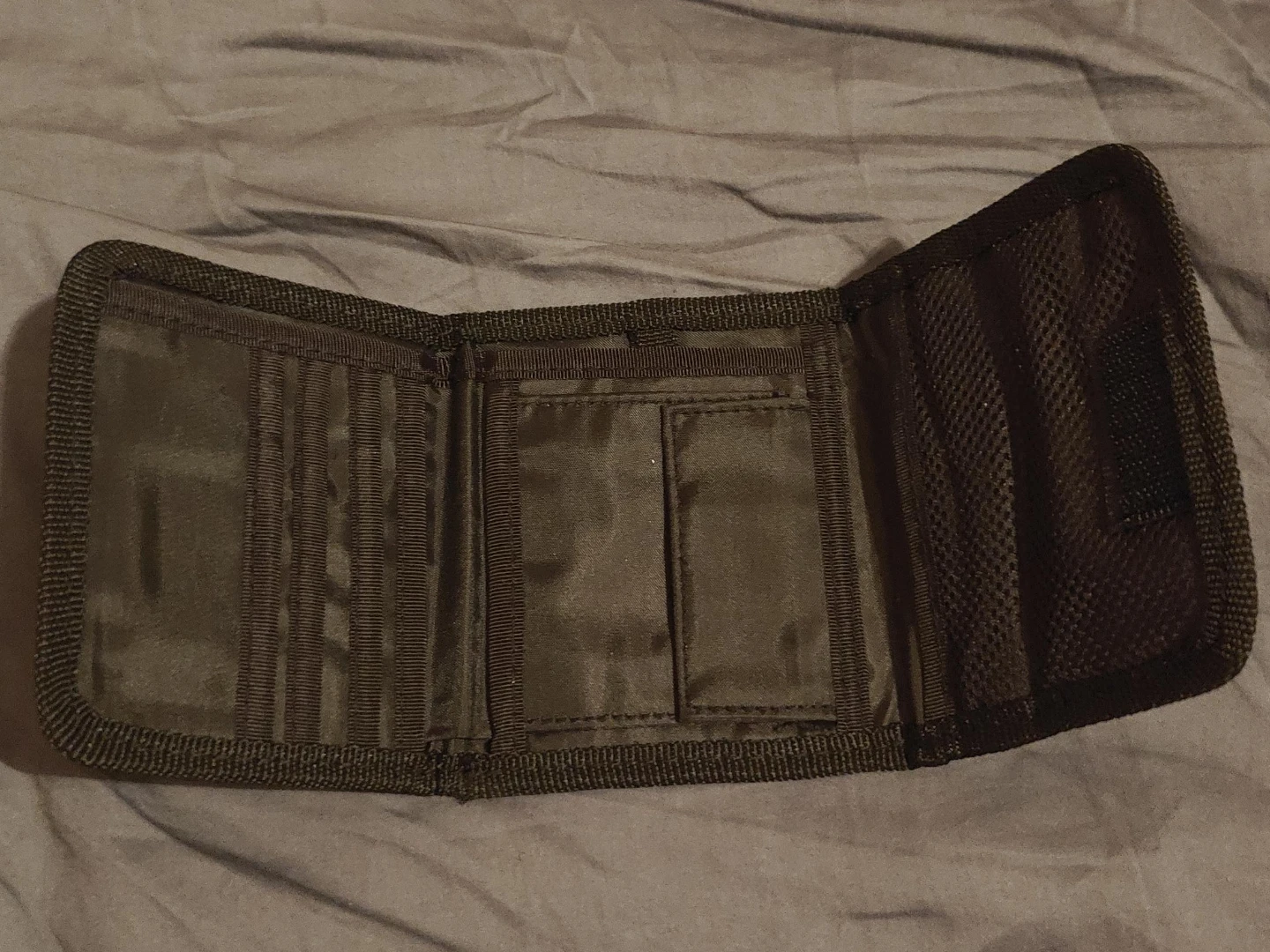Black Tri-fold Wallet