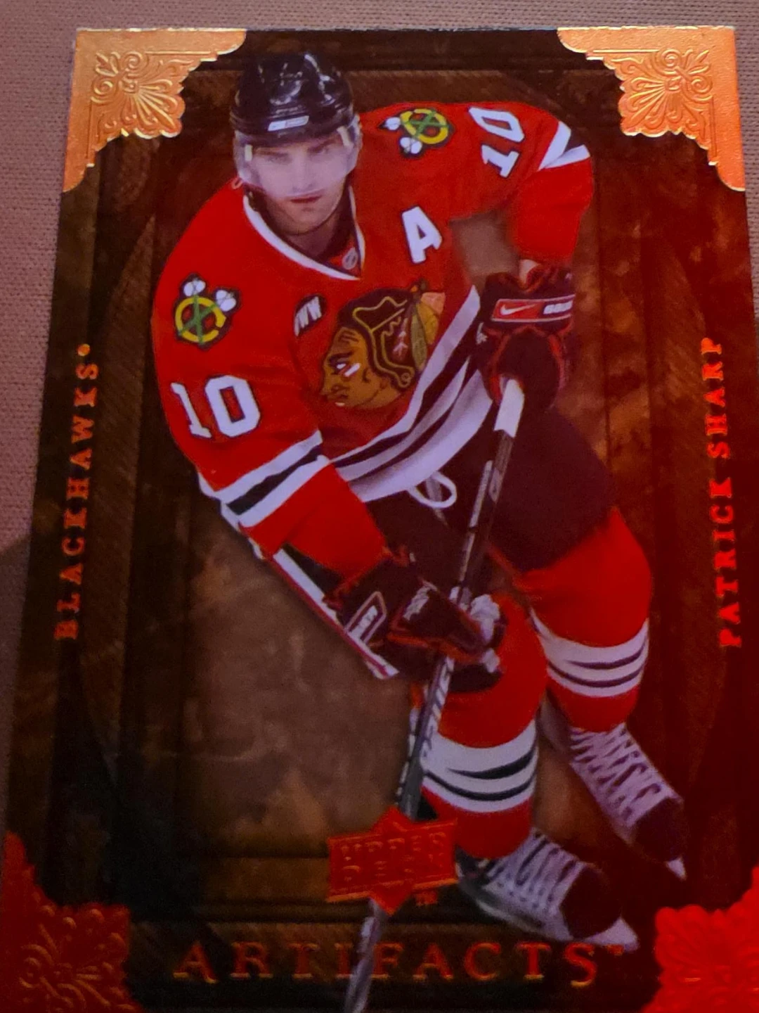 Patrick Sharp Chicago Blackhawks Hockey Card