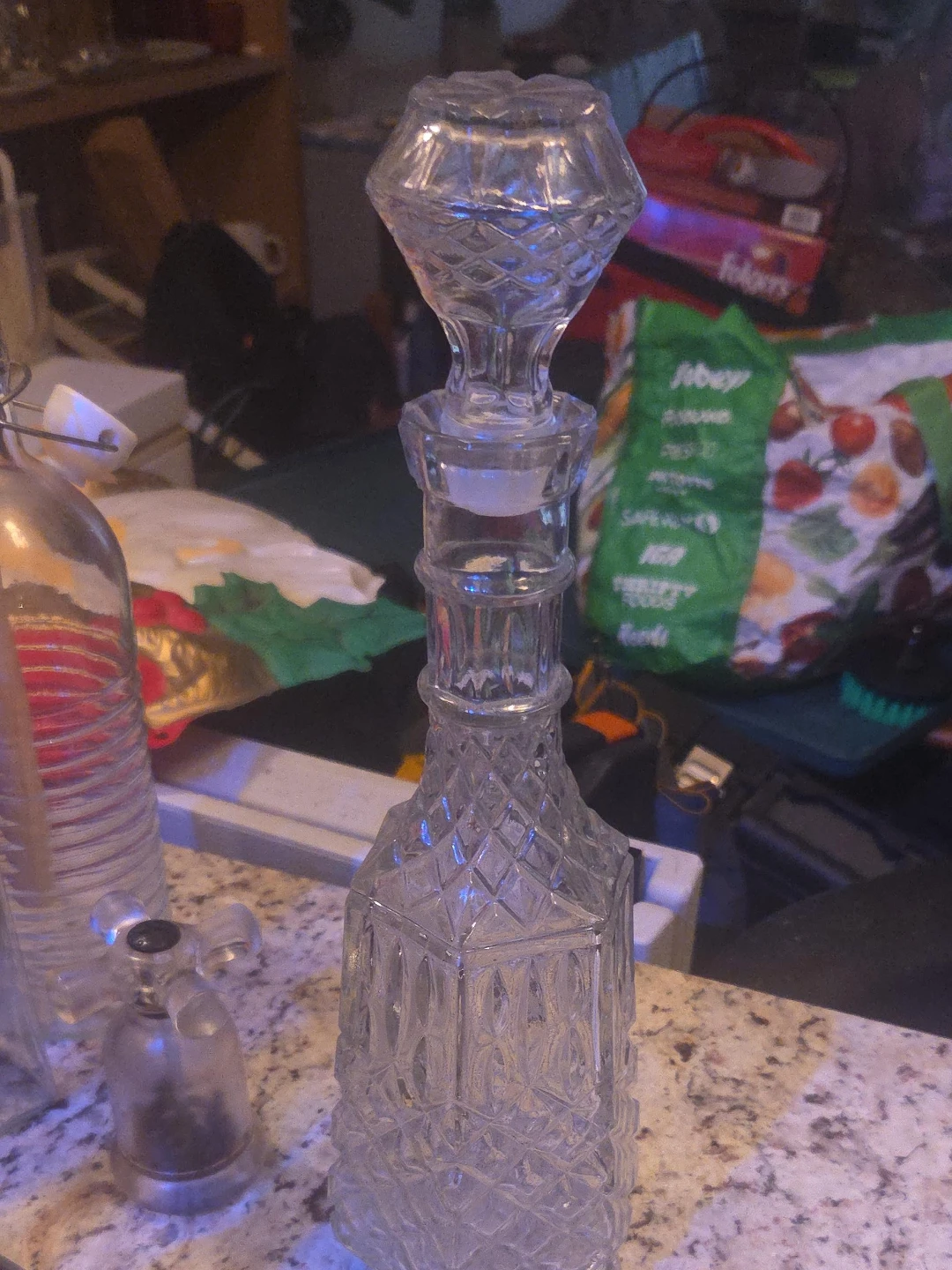 Crystal Decanter with Stopper