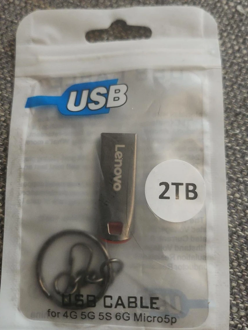 Lenovo 2TB USB Flash Drive - New