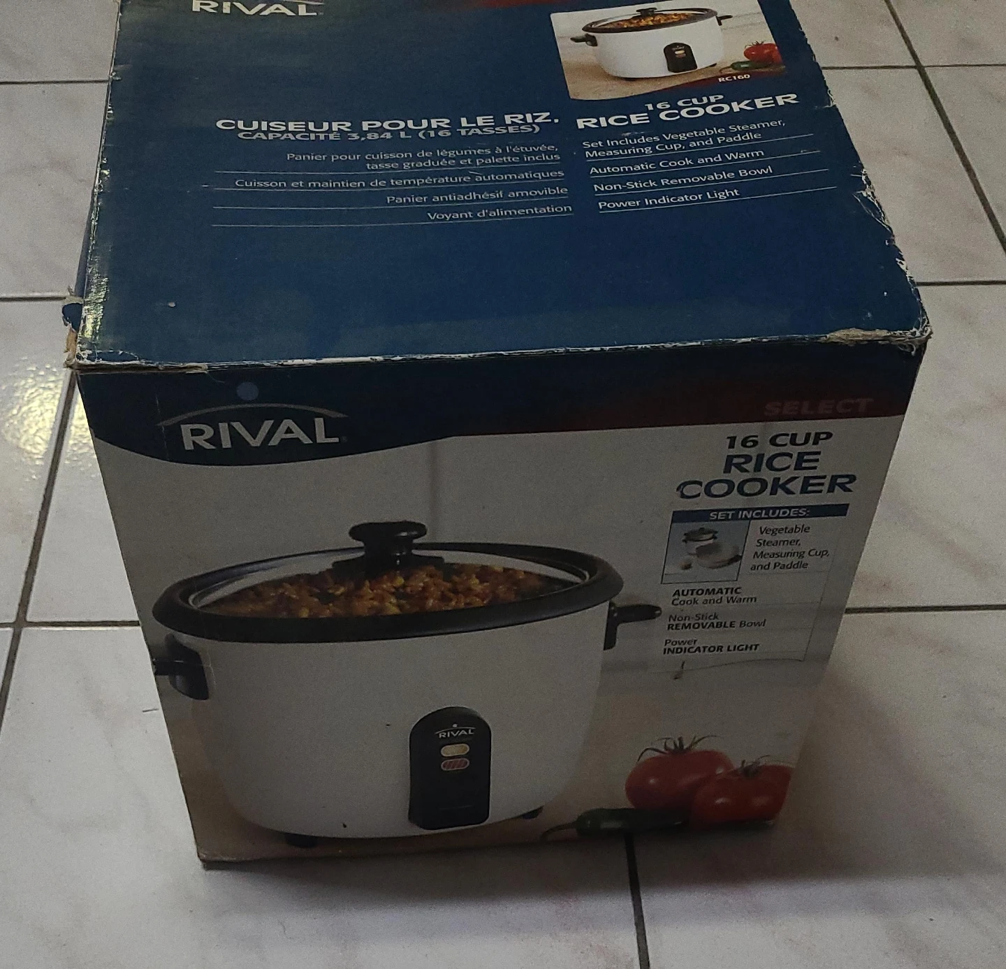 Rival 16 Cup Rice Cooker