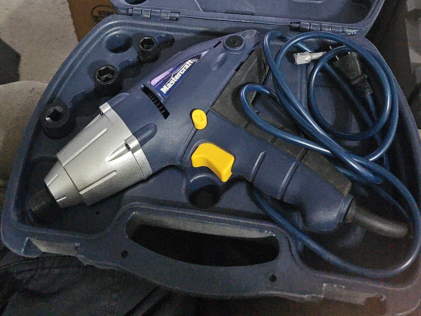 Mastercraft Impact Wrench with Case