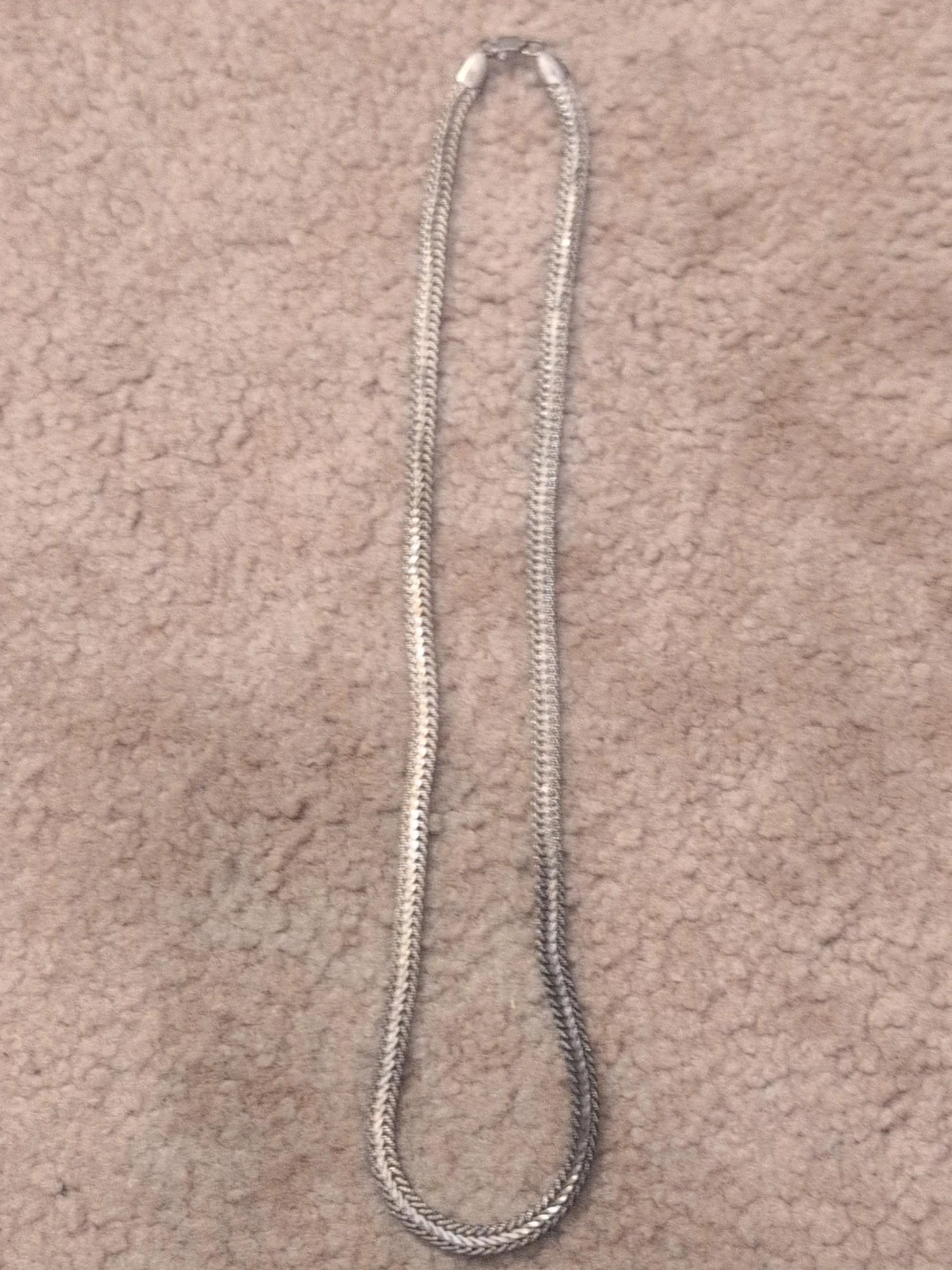 Silver Snake Chain Necklace
