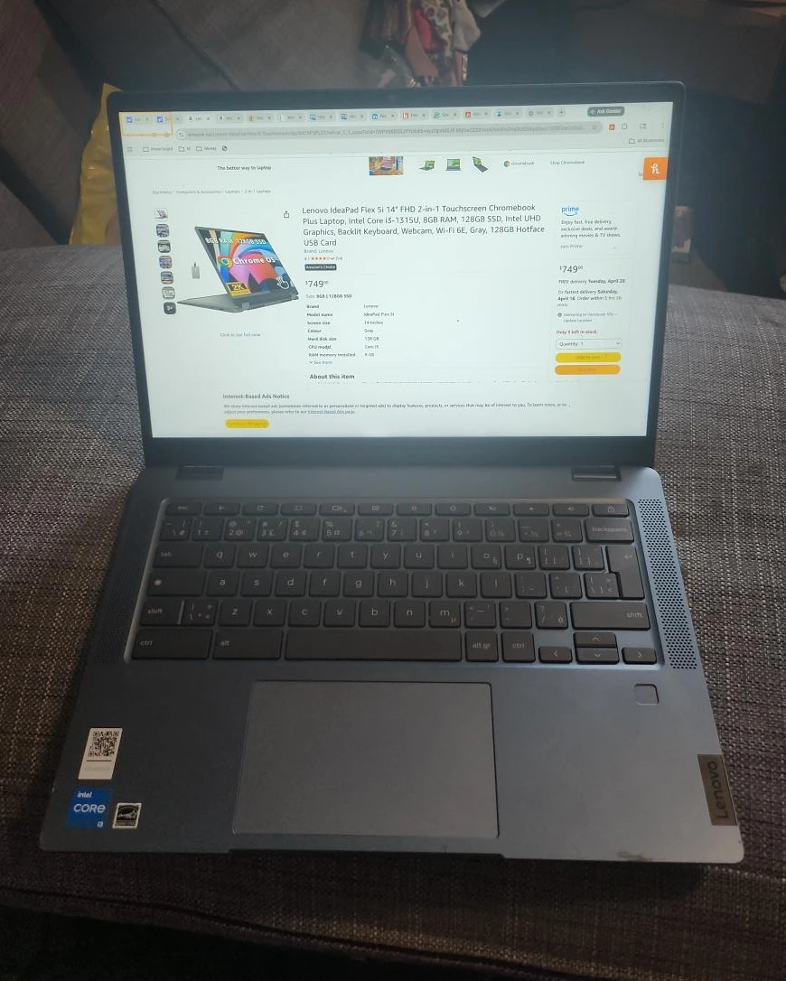 Lenovo Flex 5i Chromebook 14" HD Touchscreen