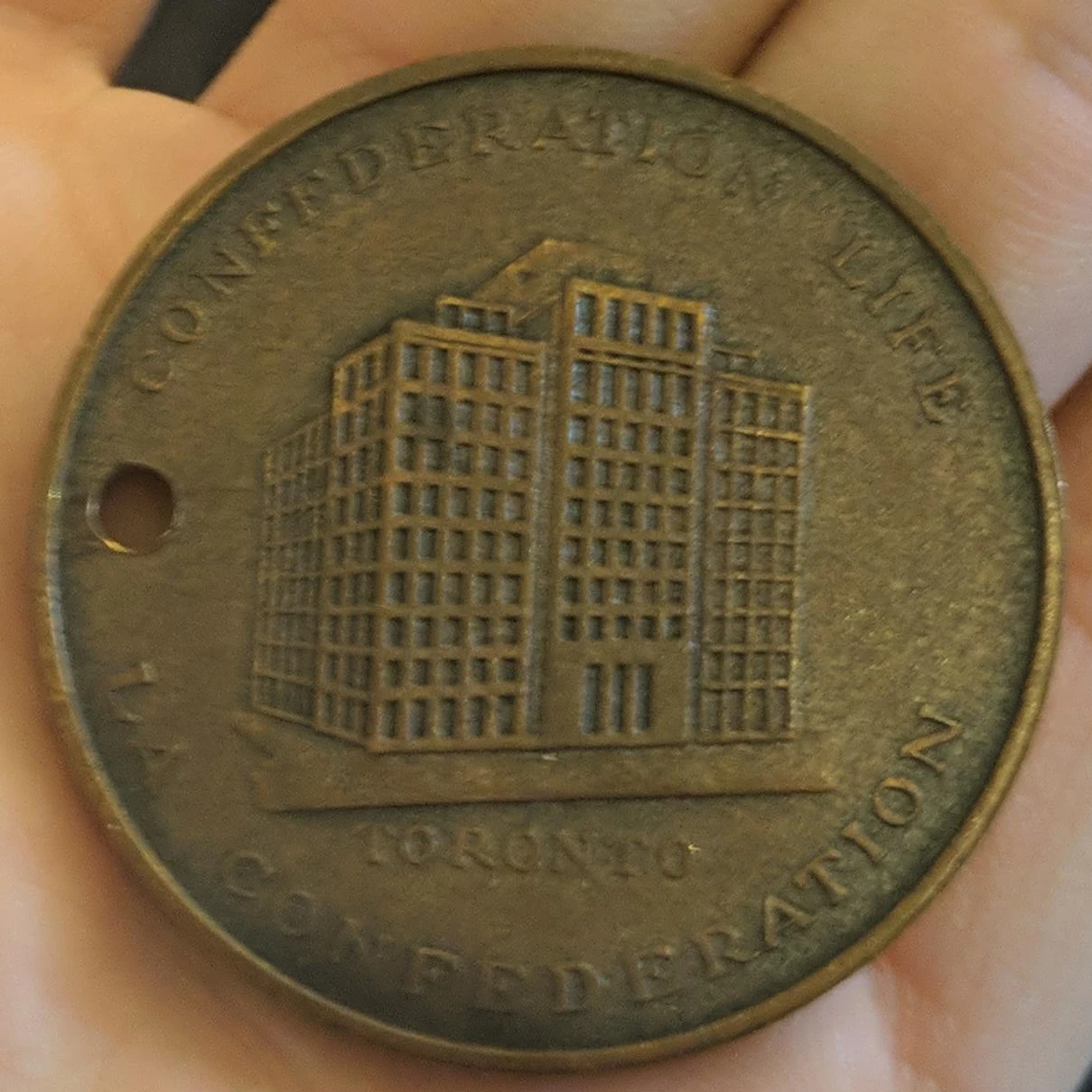 Confederation Life Building Toronto Token(Cash Only)