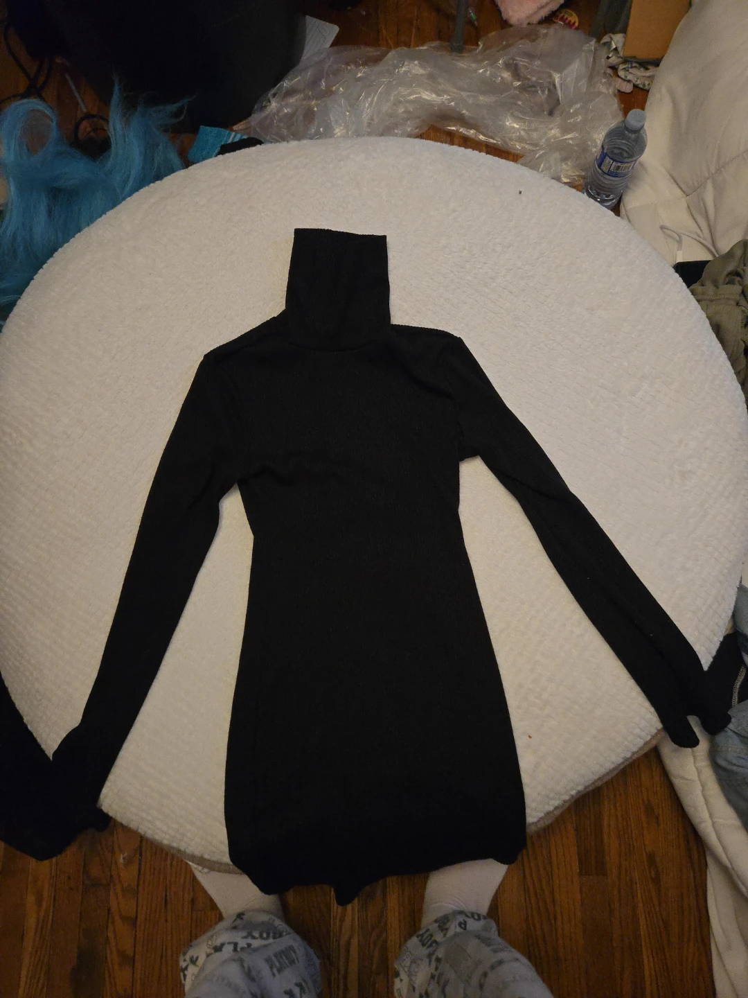 Black Turtleneck Dress