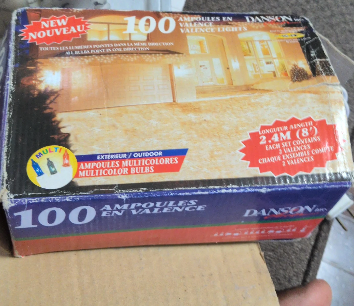 Danson 100 Multicolor Valence Lights - 2.4M (8')