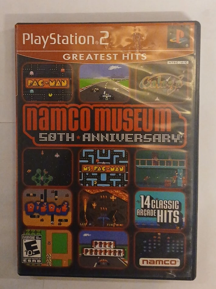 Namco Museum 50th Anniversary Greatest Hits PlayStation 2