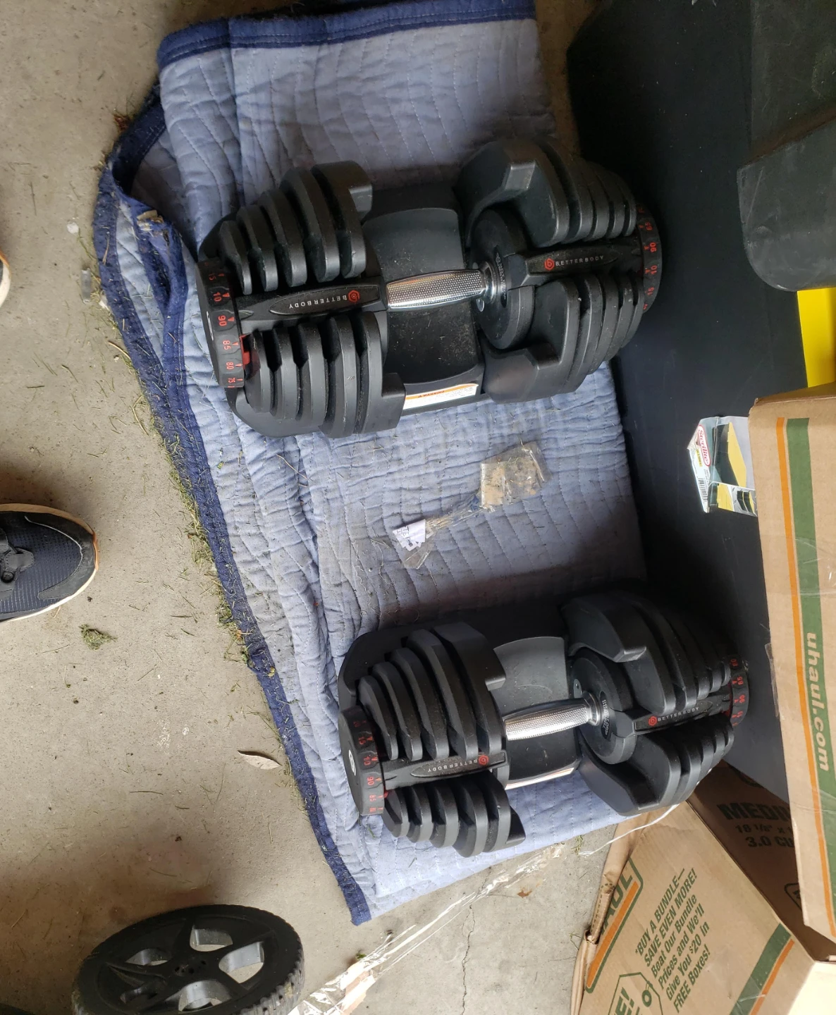 BetterBody Adjustable Dumbbells (pair)