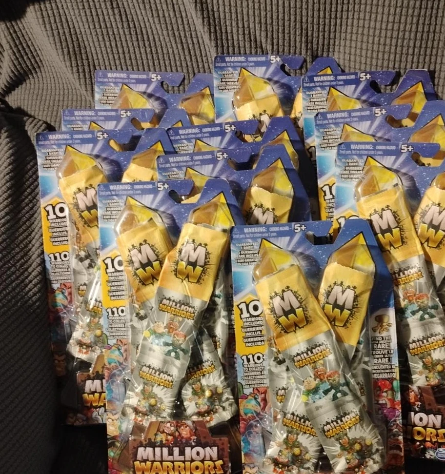 Million Warriors Collectible Toys - 10+ Included