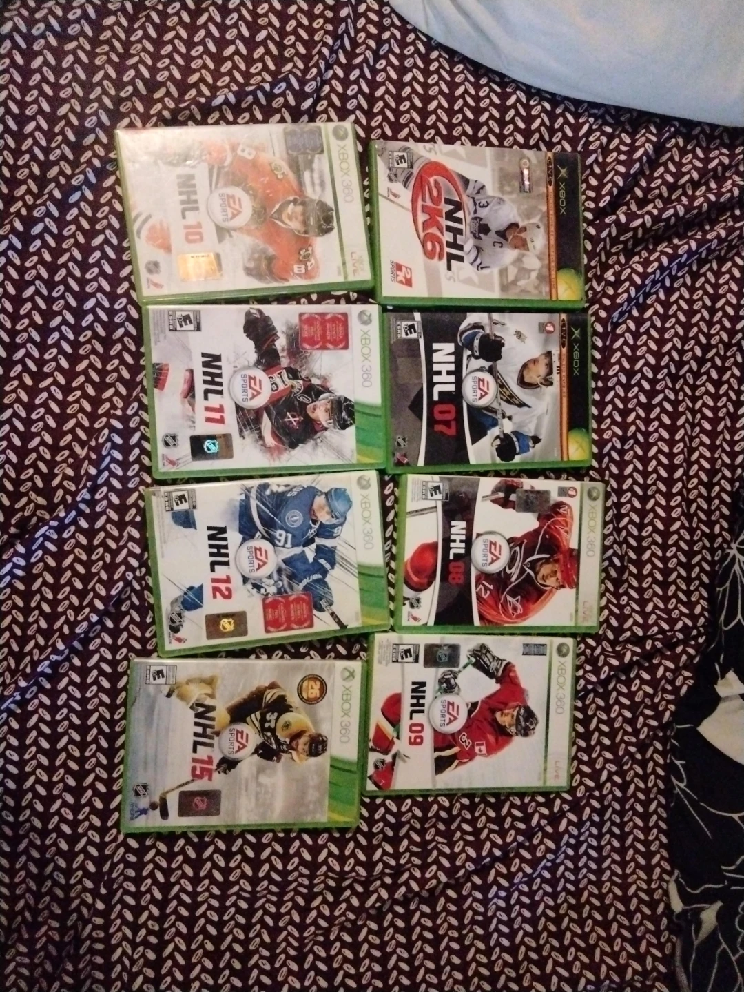NHL Video Game Collection for Xbox 360