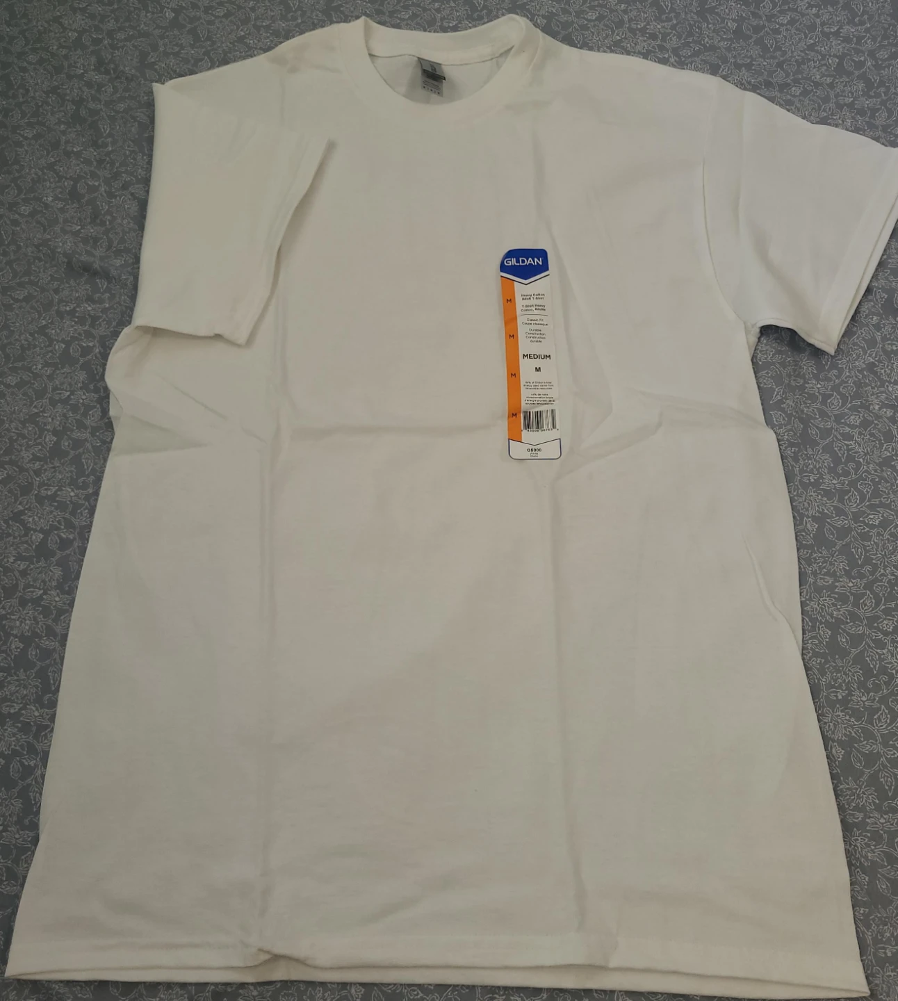 Gildan Heavy Cotton T-Shirt - White, Medium