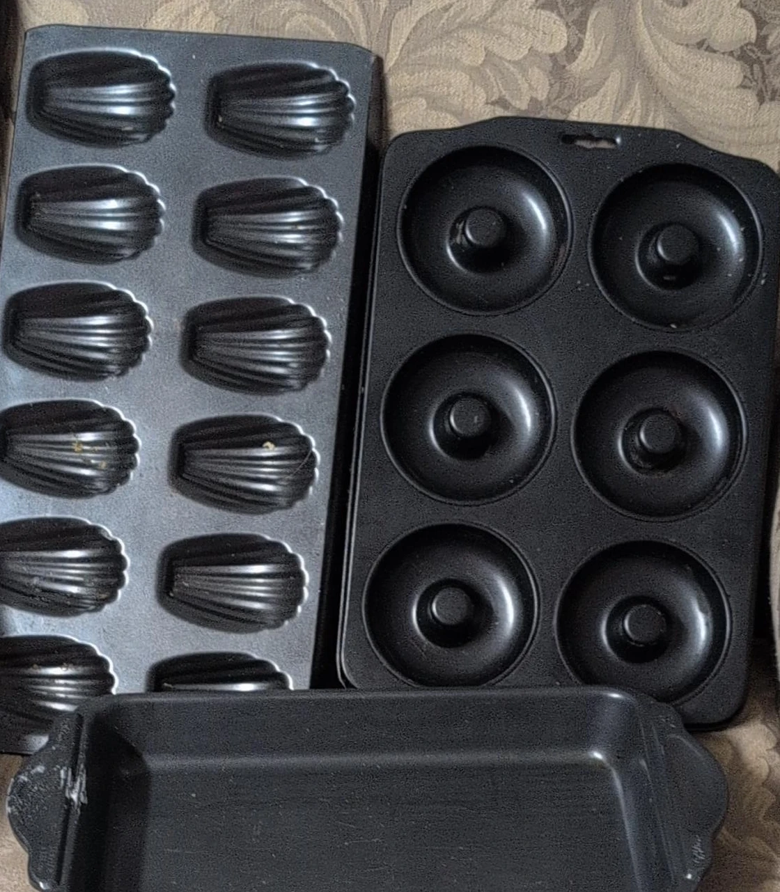 Baking Pan Set - Madeleine, Donut, Loaf Pan
