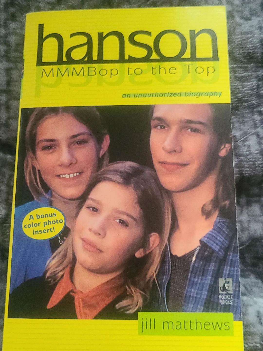 Hanson MMMBop to the Top Unauthorized Biography Book