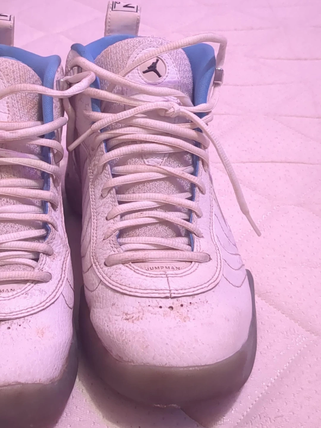 Jordan Jumpman White/Blue Kids Shoes