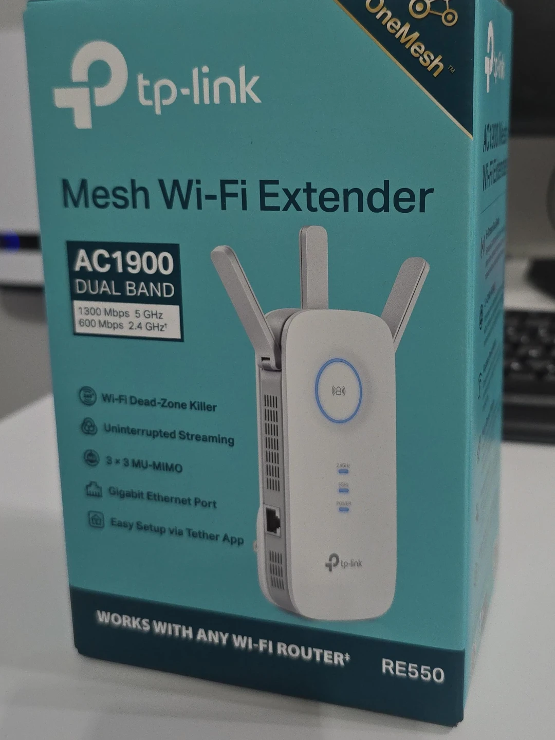 TP-Link AC1900 Mesh Wi-Fi Extender RE550