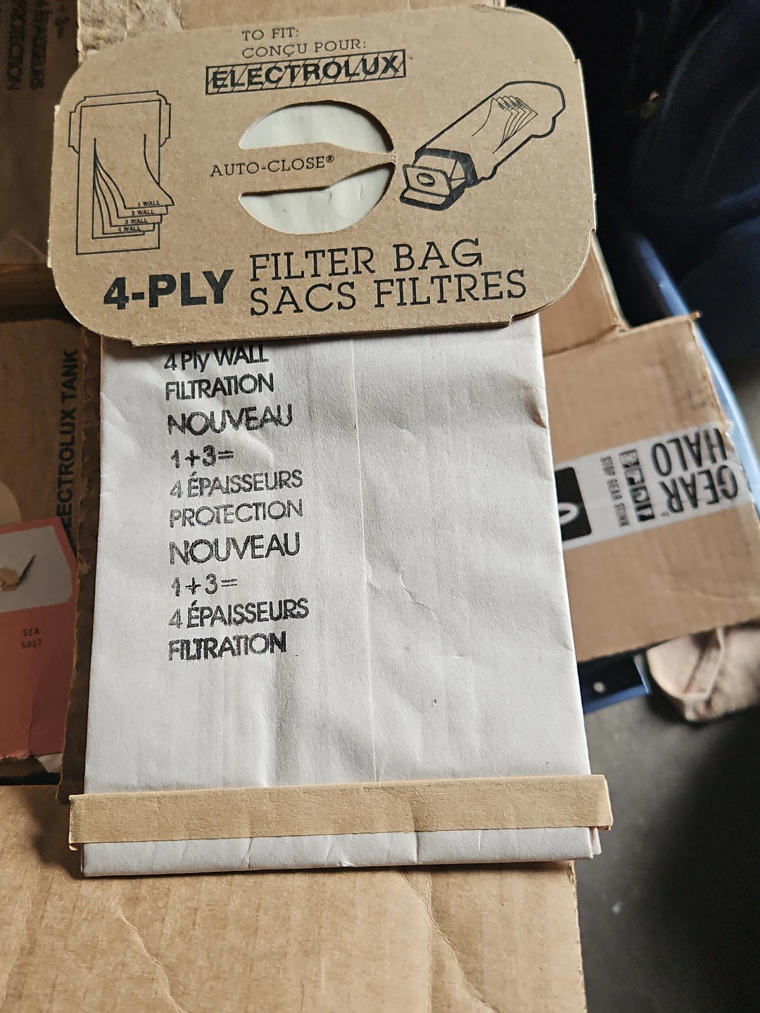 Electrolux 4-Ply Vacuum Filter Bags