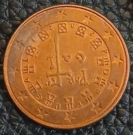 Portugal 5 Euro Cent Coin
