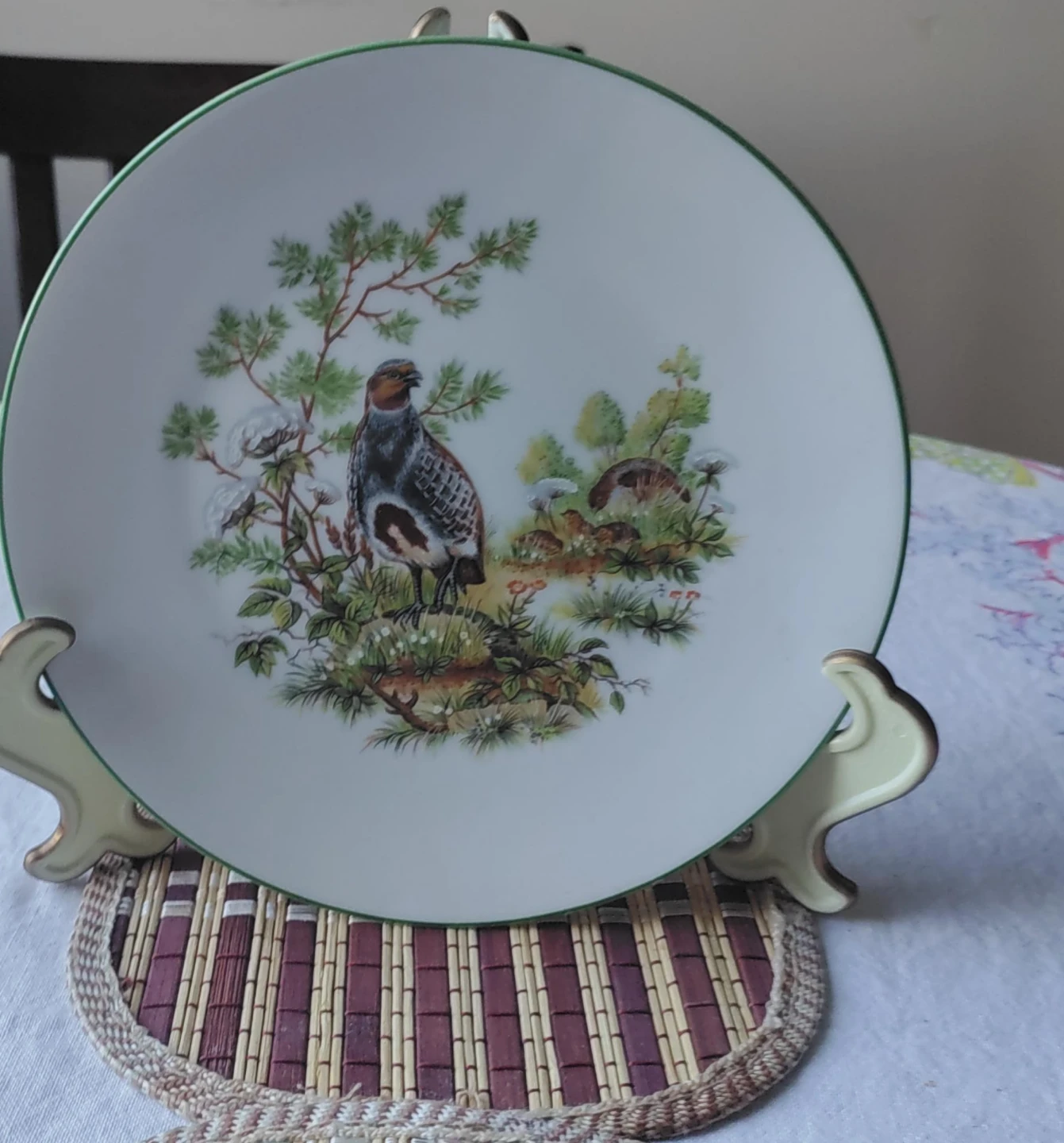 Winterling Bavaria Decorative Plate - Bird Design