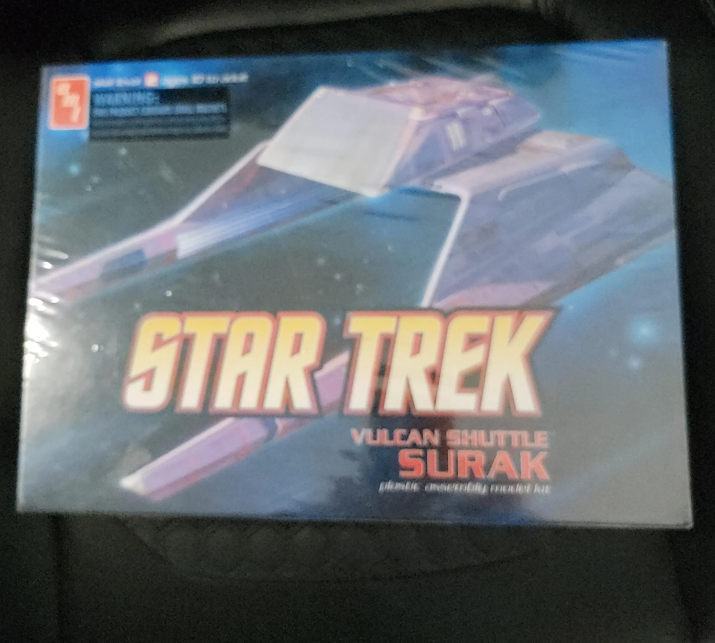 Star Trek Vulcan Shuttle Surak Plastic Assembly Model Kit