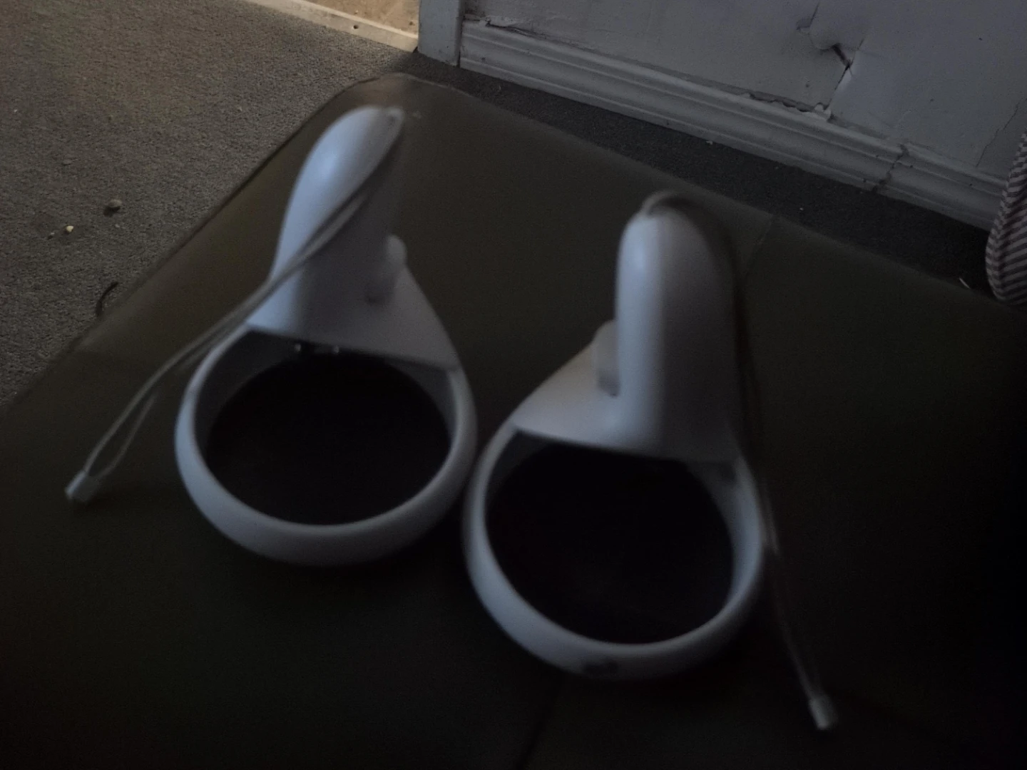 White VR Controllers