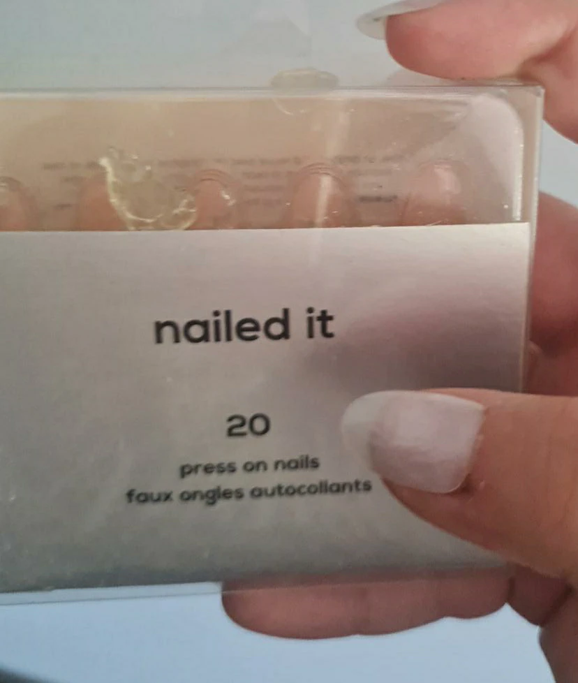 Nailed It 20 Press On Nails