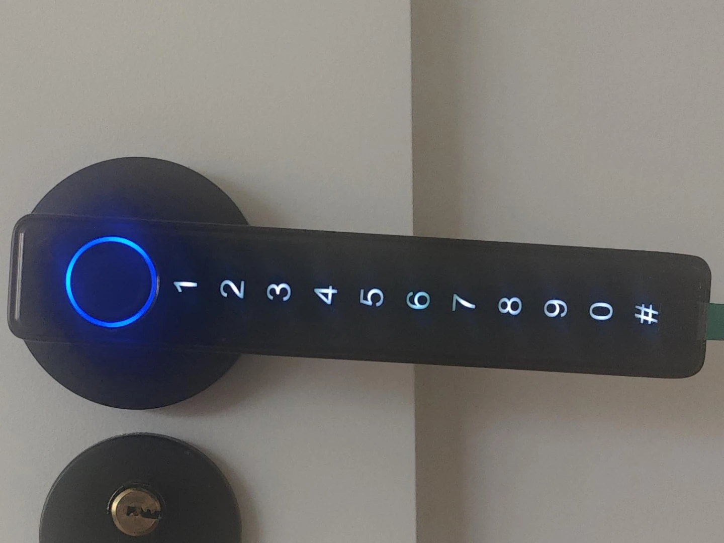 Keyless fingerprint/password/fob smart lock, extra deadbolt