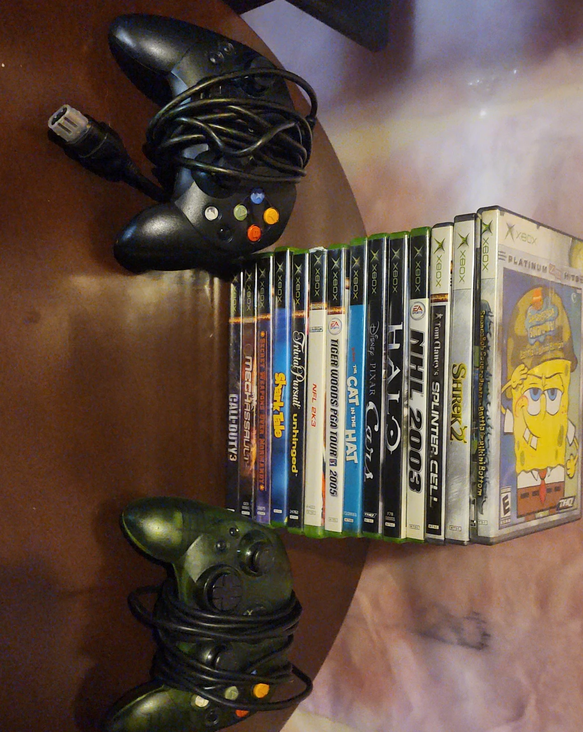 Xbox Original Console Controllers and Games