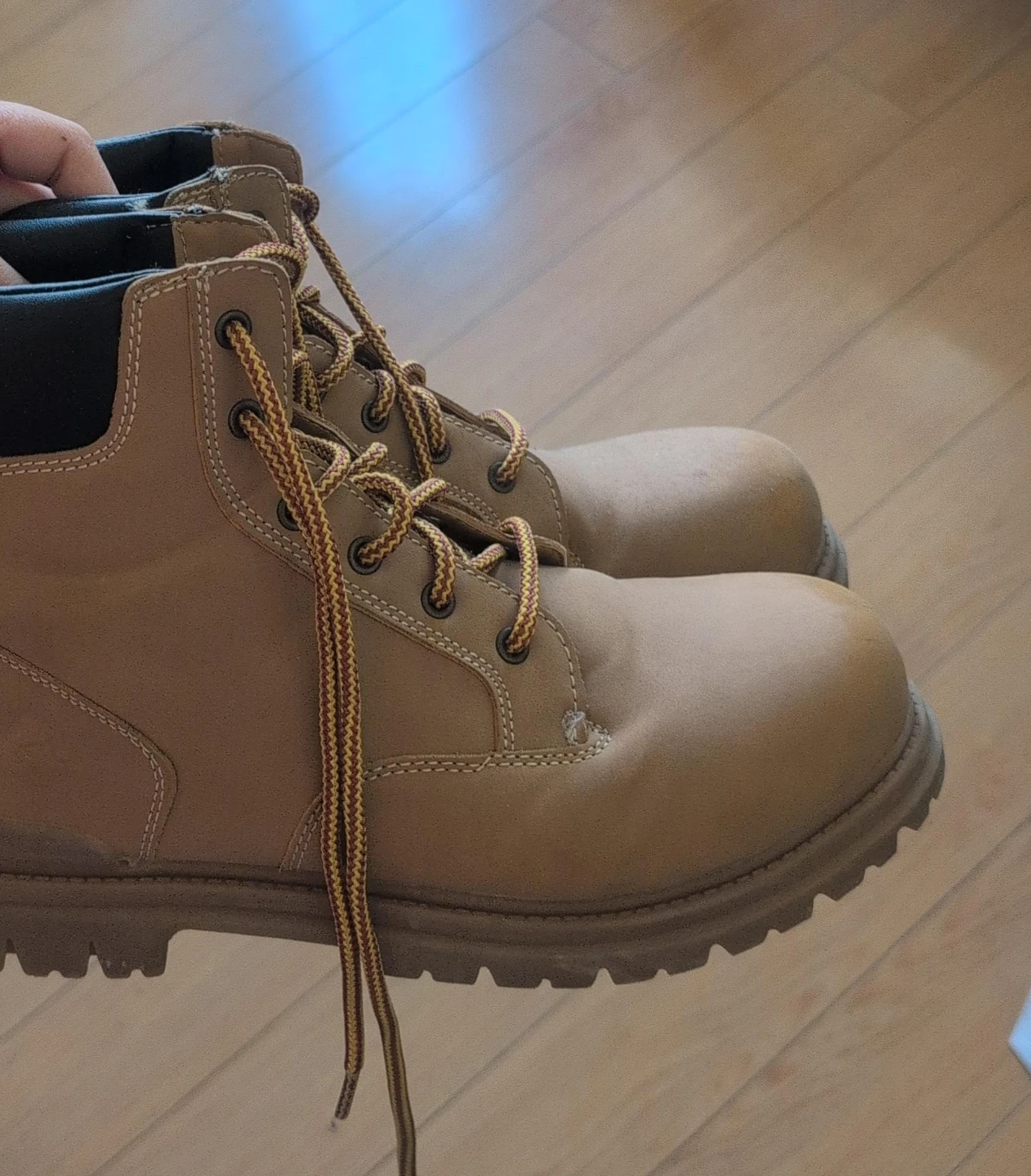 Men's Tan Work Boots